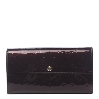 Louis Vuitton Vernis Sarah Wallet Amarante 1 of 9