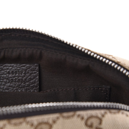 Gucci Monogram Belt Bag Dark Brown 10 of 11