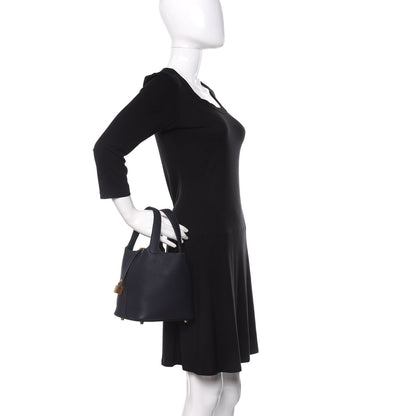 Hermes Taurillon Clemence Picotin Lock 18 PM Bleu Nuit 2 of 11