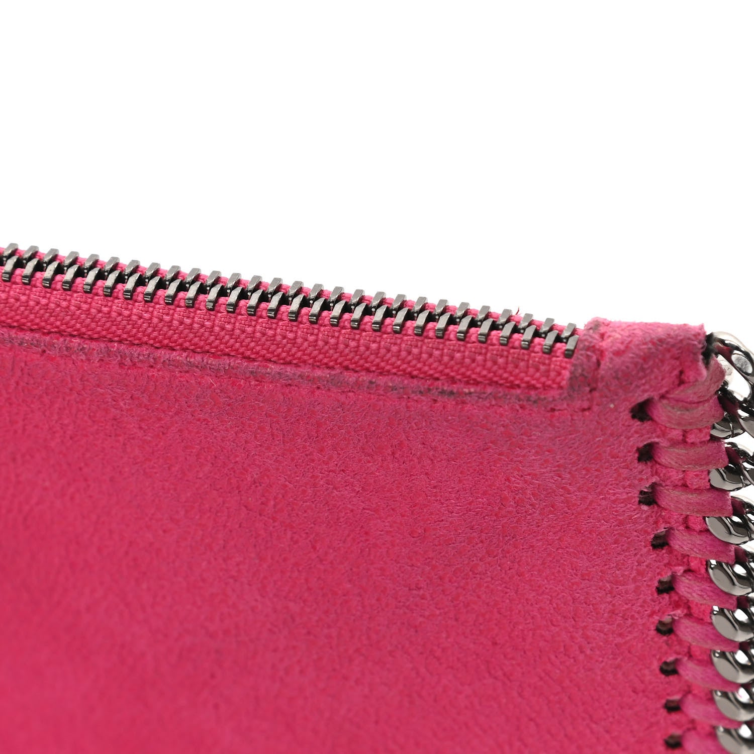 Stella McCartney Shaggy Deer Falabella Clutch Hot Pink 12 of 14