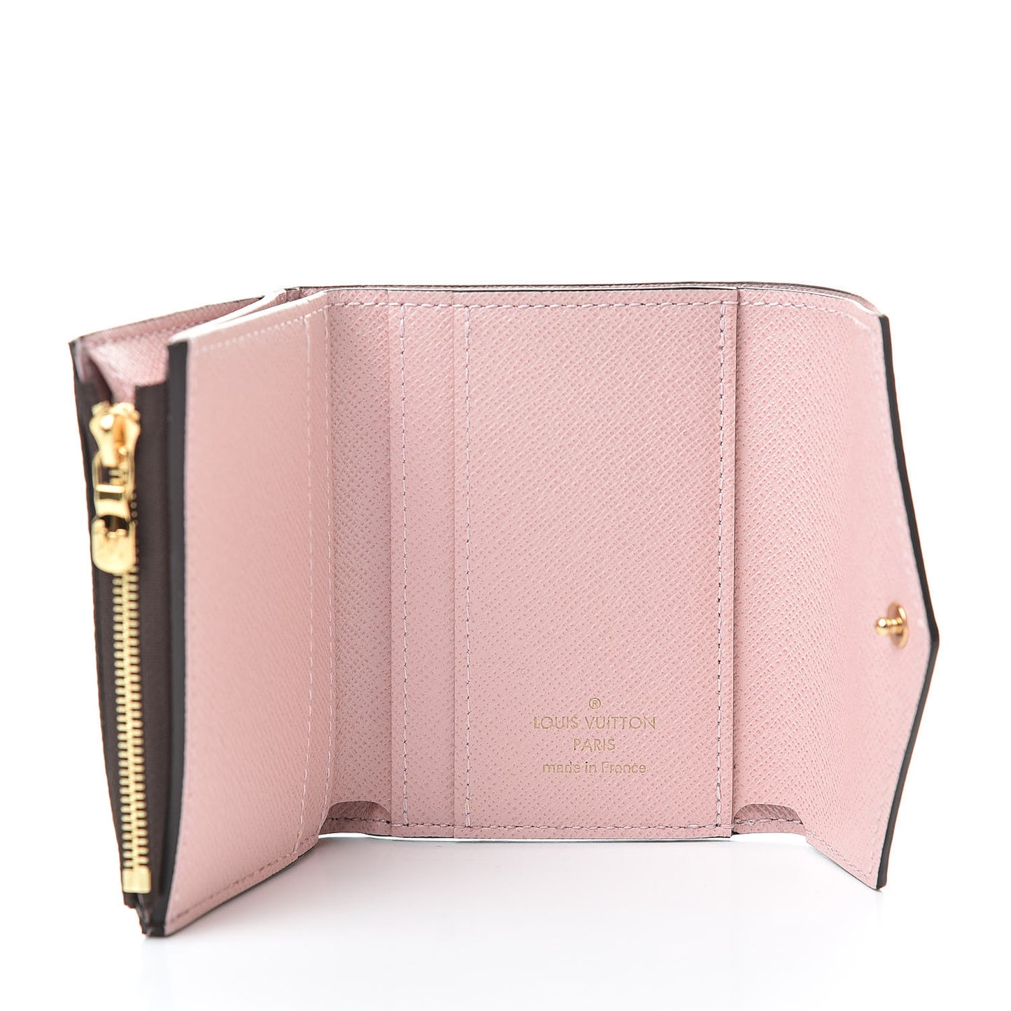 Monogram Zoe Wallet Rose Ballerine