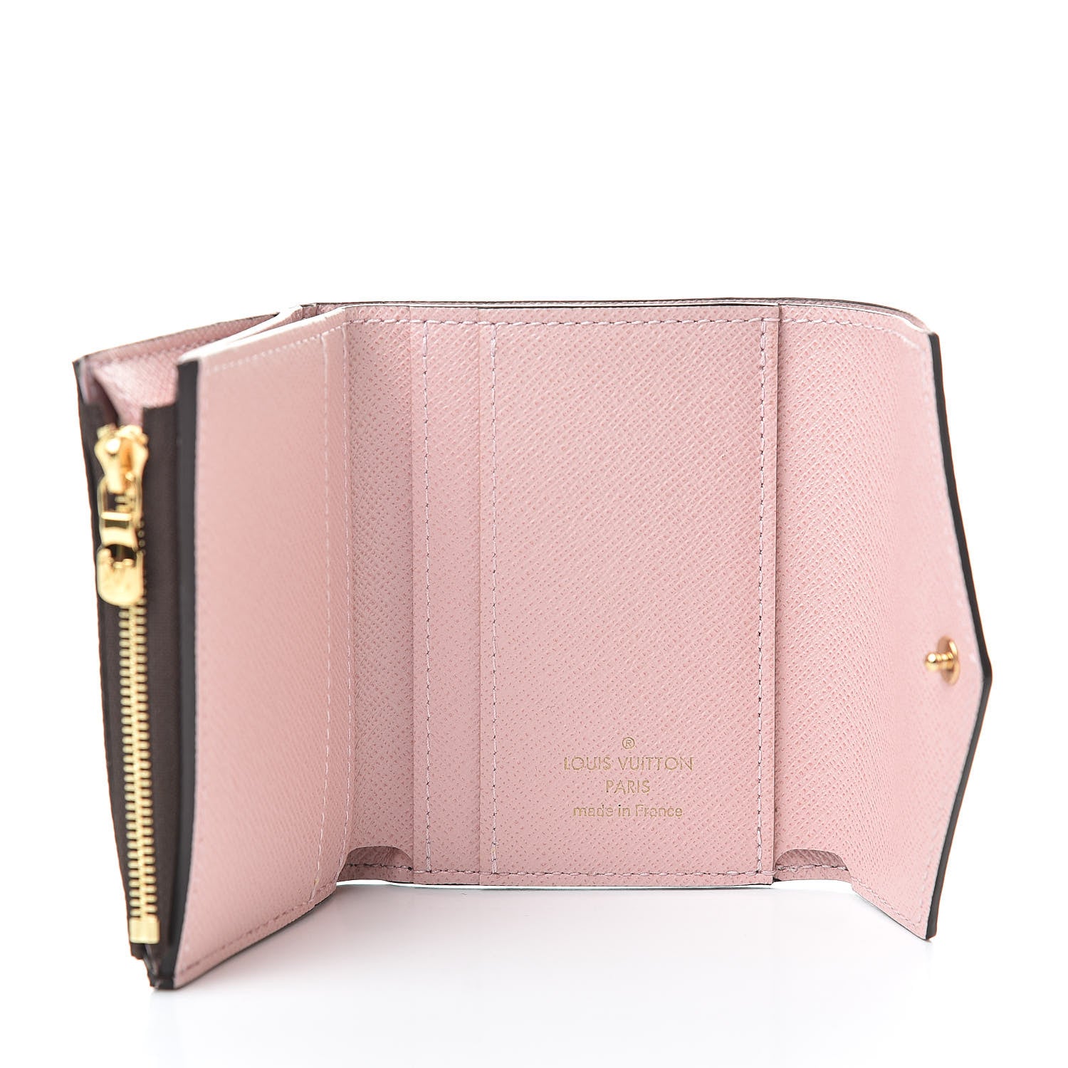 Louis Vuitton Monogram Zoe Wallet Rose Ballerine 5 of 8