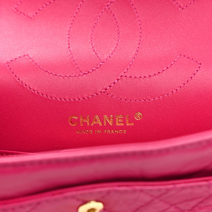 Chanel Aged Calfskin Quilted 2.55 Reissue 225 Flap Fuchsia 6 of 11