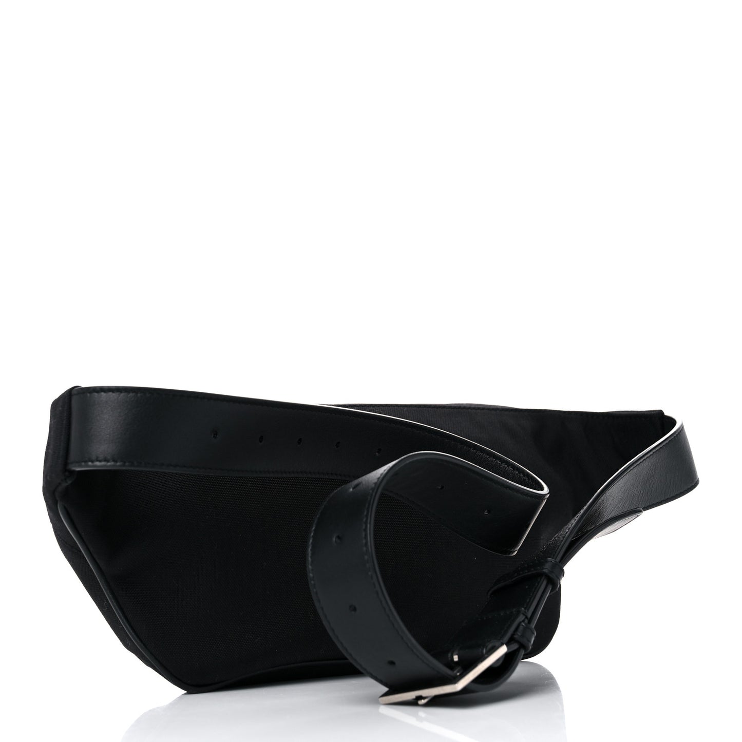 Canvas Monogram Belt Bag Black