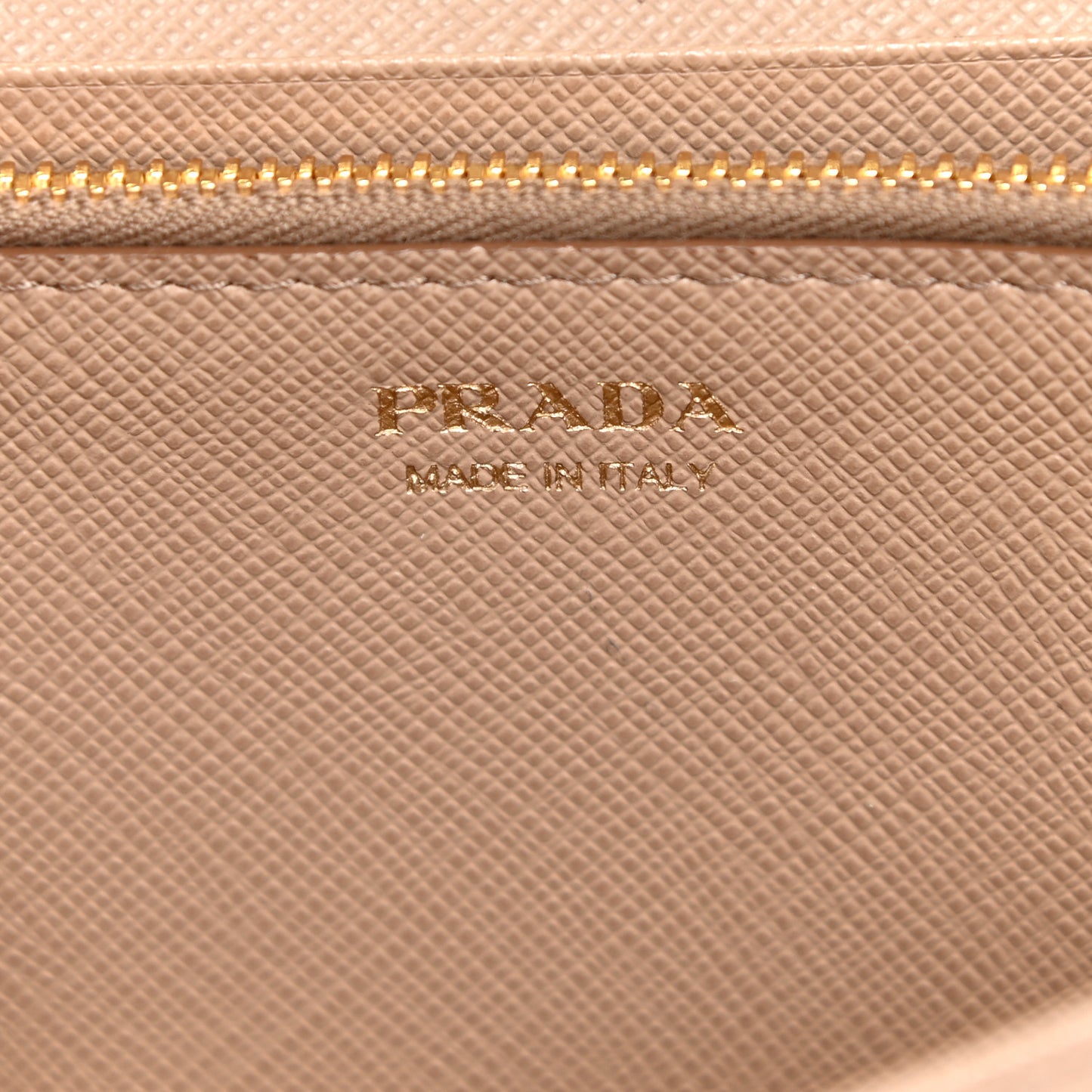 Saffiano Metal Continental Flap Wallet Cammeo