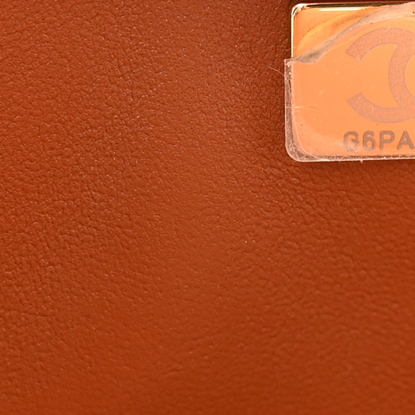 Caviar Quilted Jumbo Double Flap Light Brown