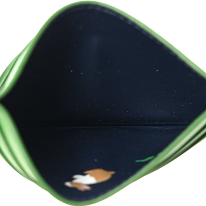 Loewe X SUNA FUJITA Nappa Bunny Card Holder Tropical Green 5 of 8