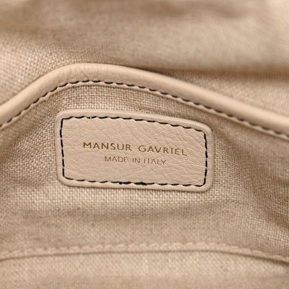 Mansur Gavriel Calfskin Mini Tulipano Bag Latte Macchiato Multicolor 6 of 10