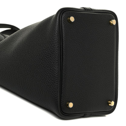Hermes Taurillon Clemence Picotin Lock 18 PM Black 8 of 10