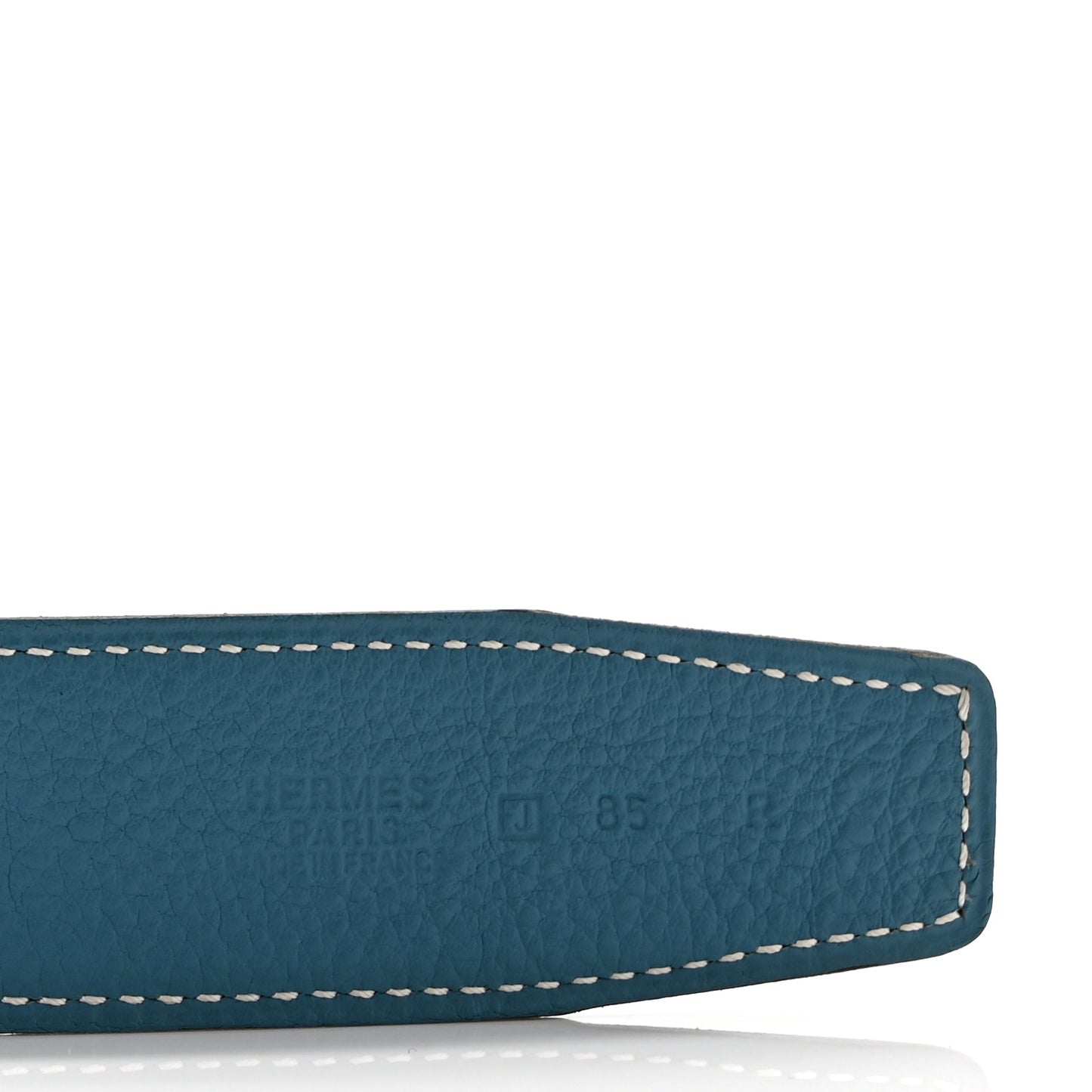 Togo Box 32mm H Belt 85 Blue Jean Black