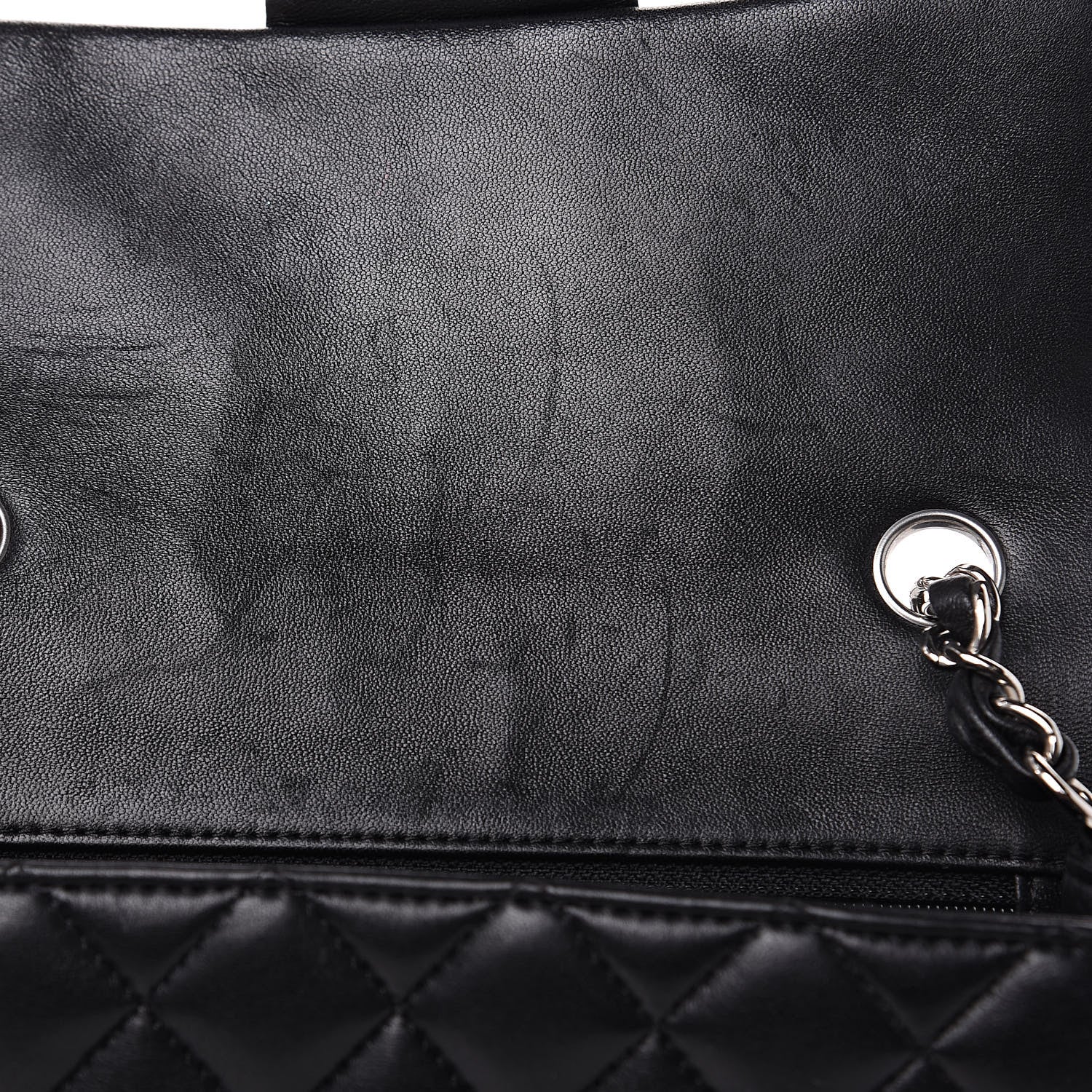 Chanel Lambskin Quilted Mini Rectangular Flap Black 16 of 16
