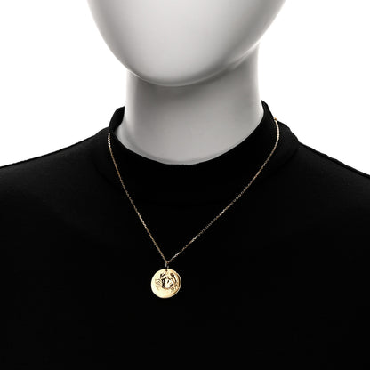 Van Cleef & Arpels 18K Yellow Gold Zodiac Cancer Pendant Necklace 2 of 8