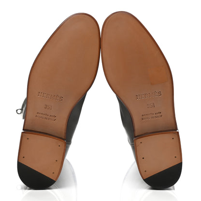 Hermes Swift Kelly Jumping Boots 35.5 Etain 5 of 8