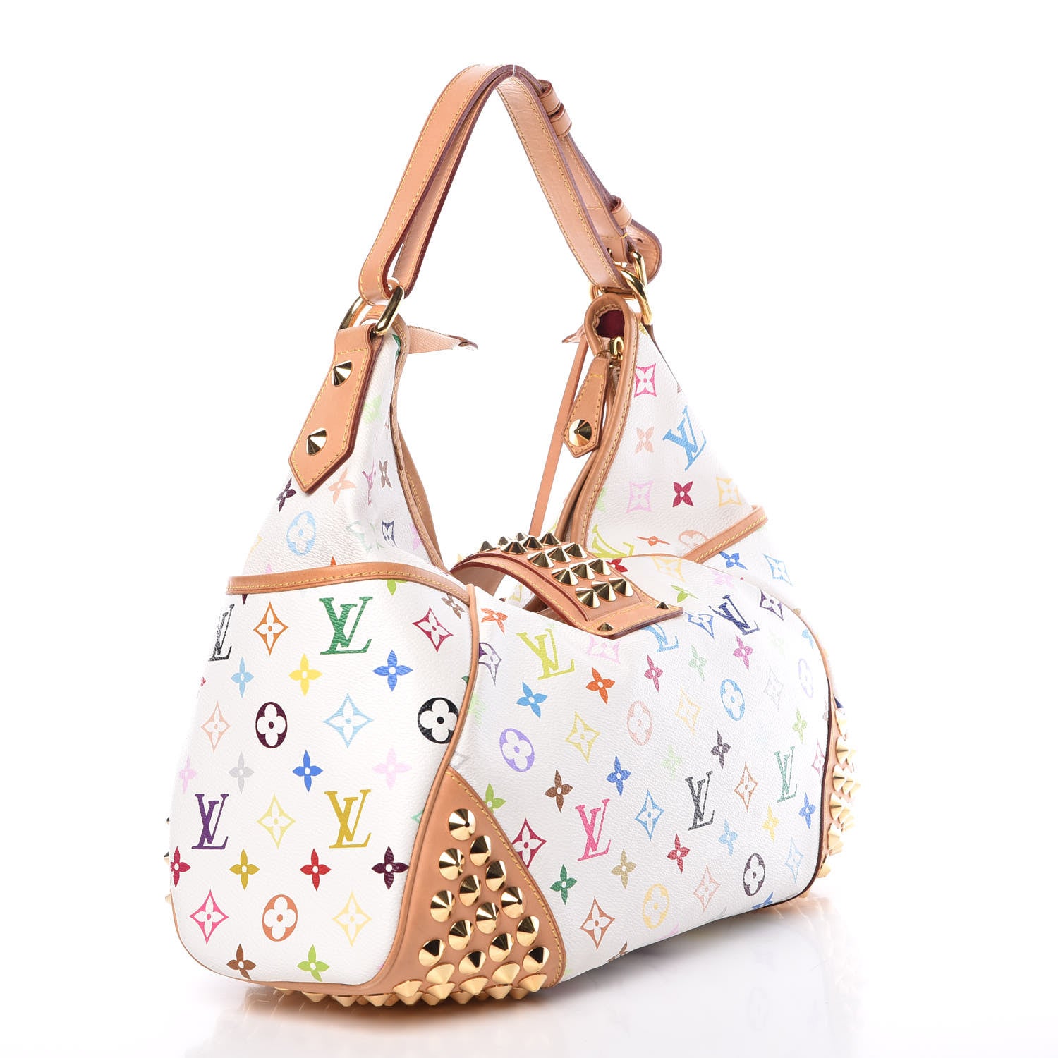 Louis Vuitton Monogram Multicolor Chrissie White 3 of 10