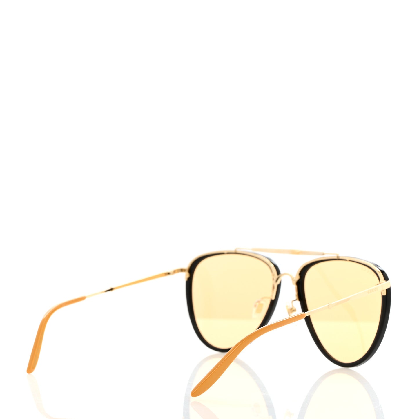 Metal Aviator Sunglasses GG0672S Black