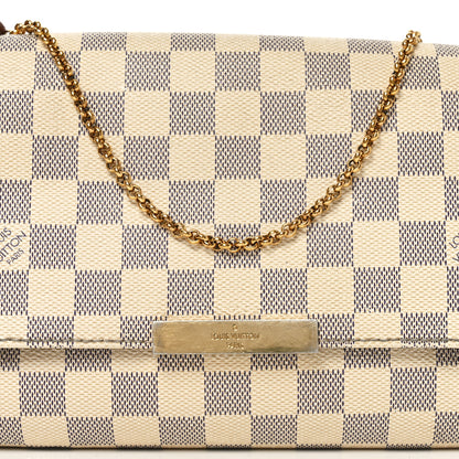 Louis Vuitton Damier Azur Favorite MM 7 of 11