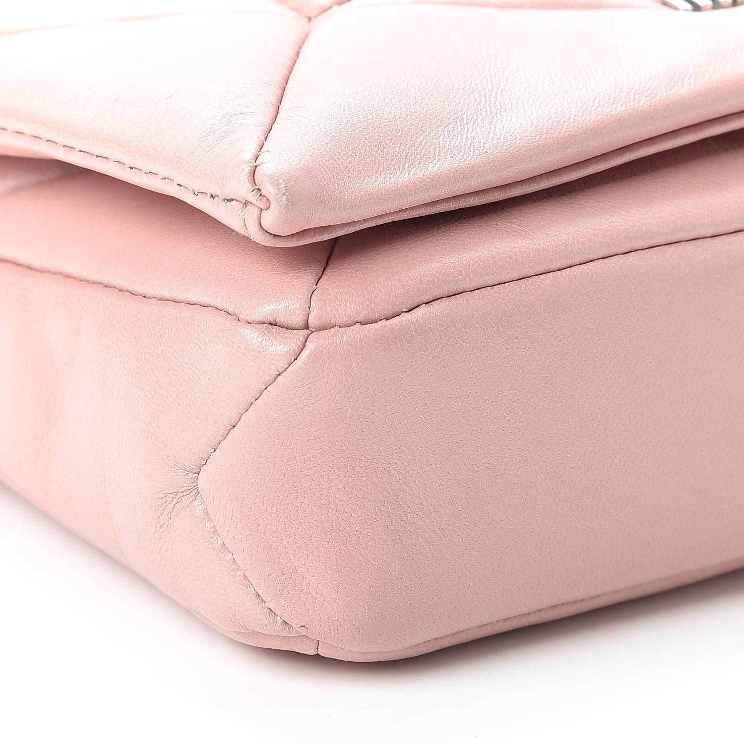 Miu Miu Nappa Patch Pearl Shoulder Bag Orchidea 8 of 9
