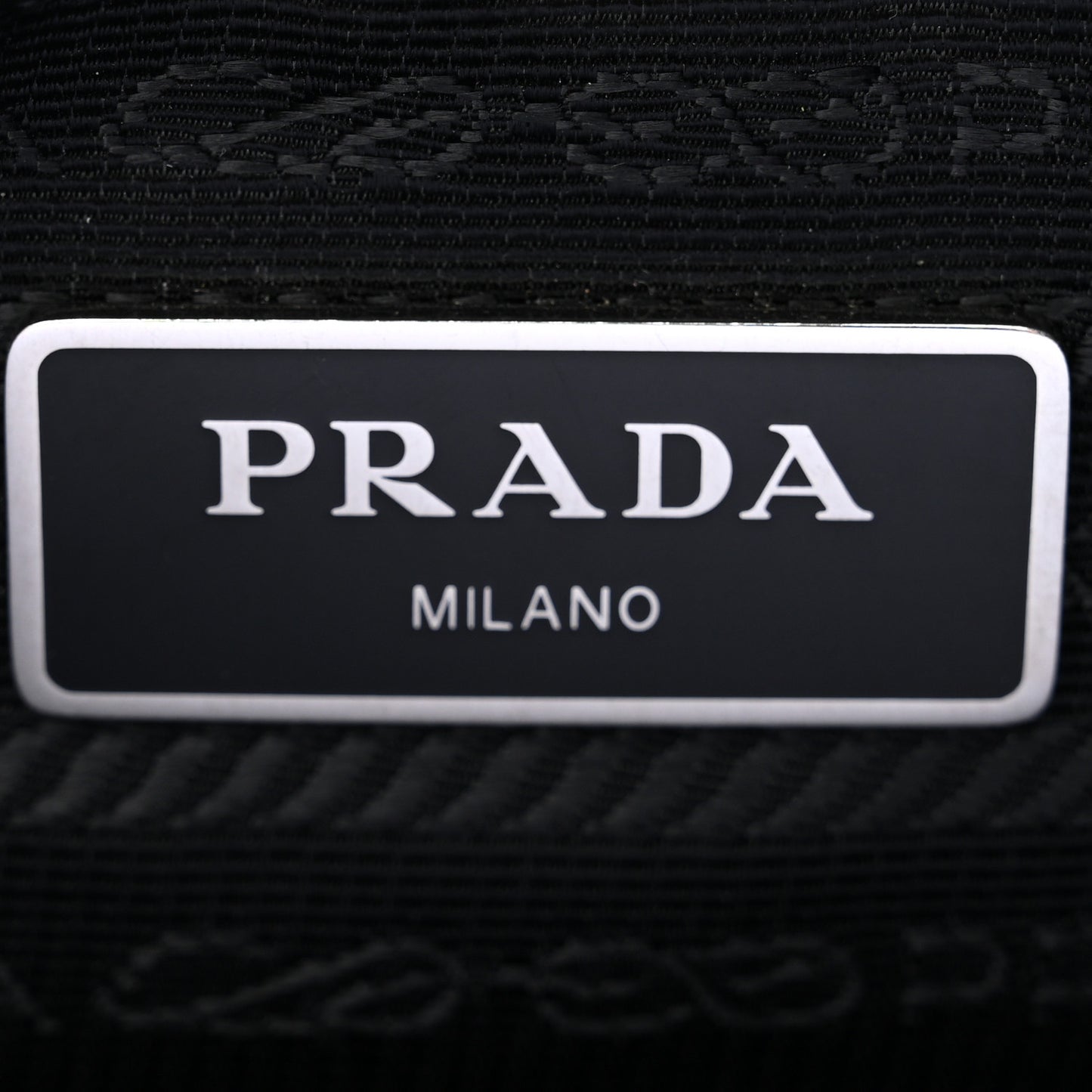 Re-Nylon Saffiano Re-Edition 2000 Double Zip Crossbody Bag Black