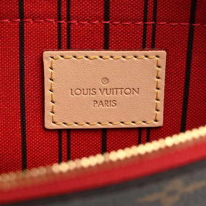 Louis Vuitton Monogram Neverfull MM GM Pochette Cherry 6 of 8
