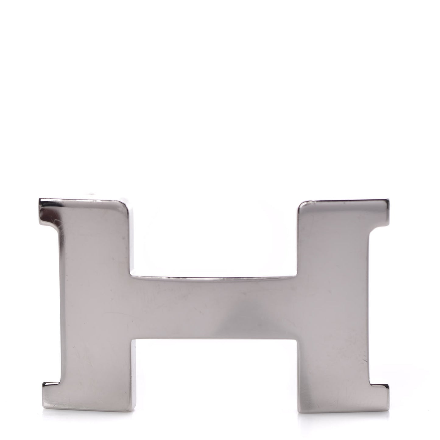 Polished Palladium Constance 24mm Belt Buckle Silver