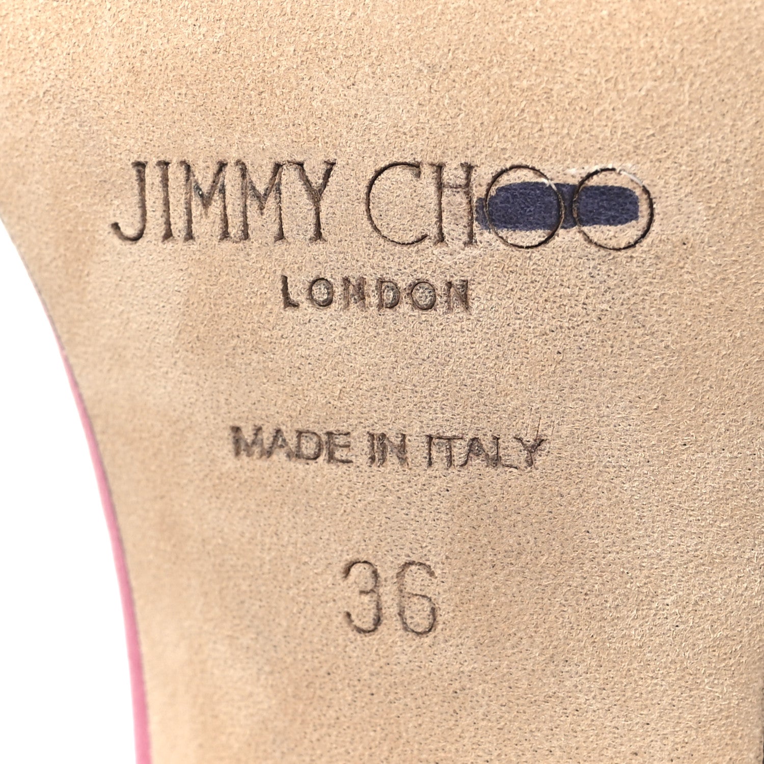 Jimmy Choo Calfskin Jaxon 95 Sandals 36 Pink 7 of 8