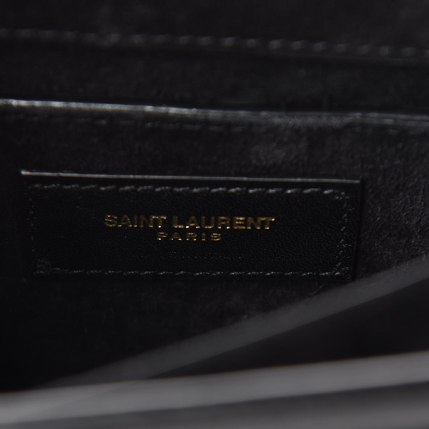 Patent Small Monogram Sunset Black