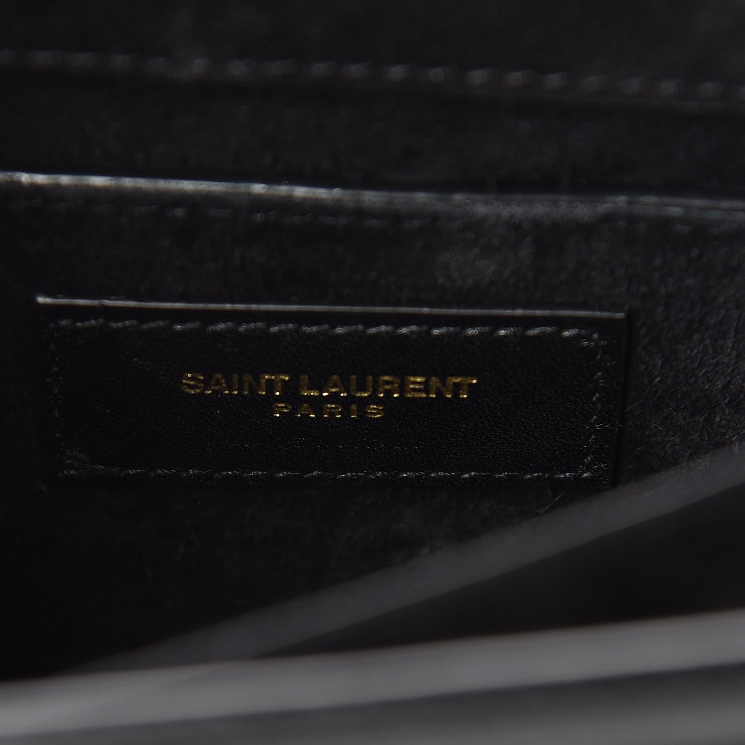 Saint Laurent Patent Small Monogram Sunset Black 6 of 12