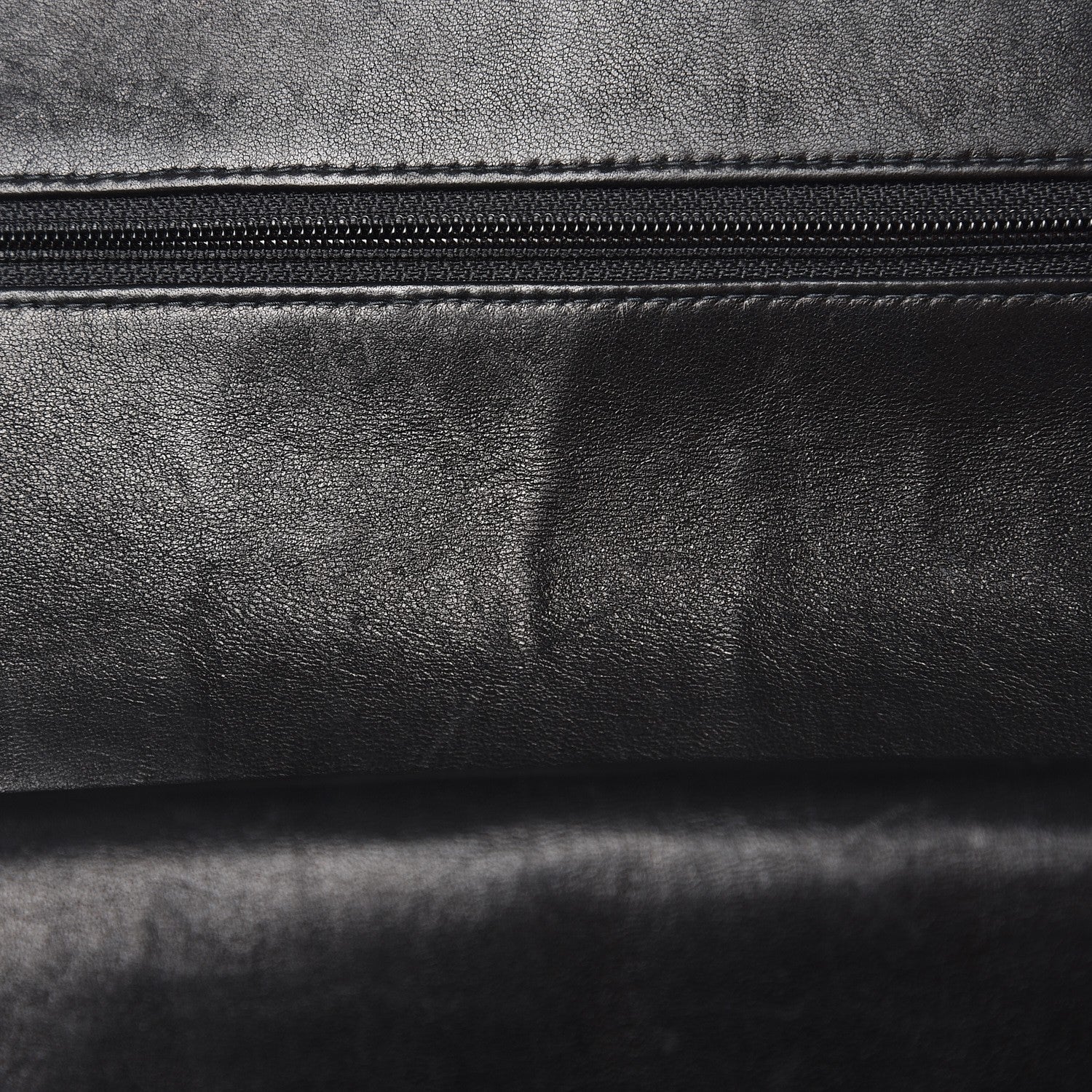 Chanel Lambskin Quilted Medium Double Flap Black 20 of 21