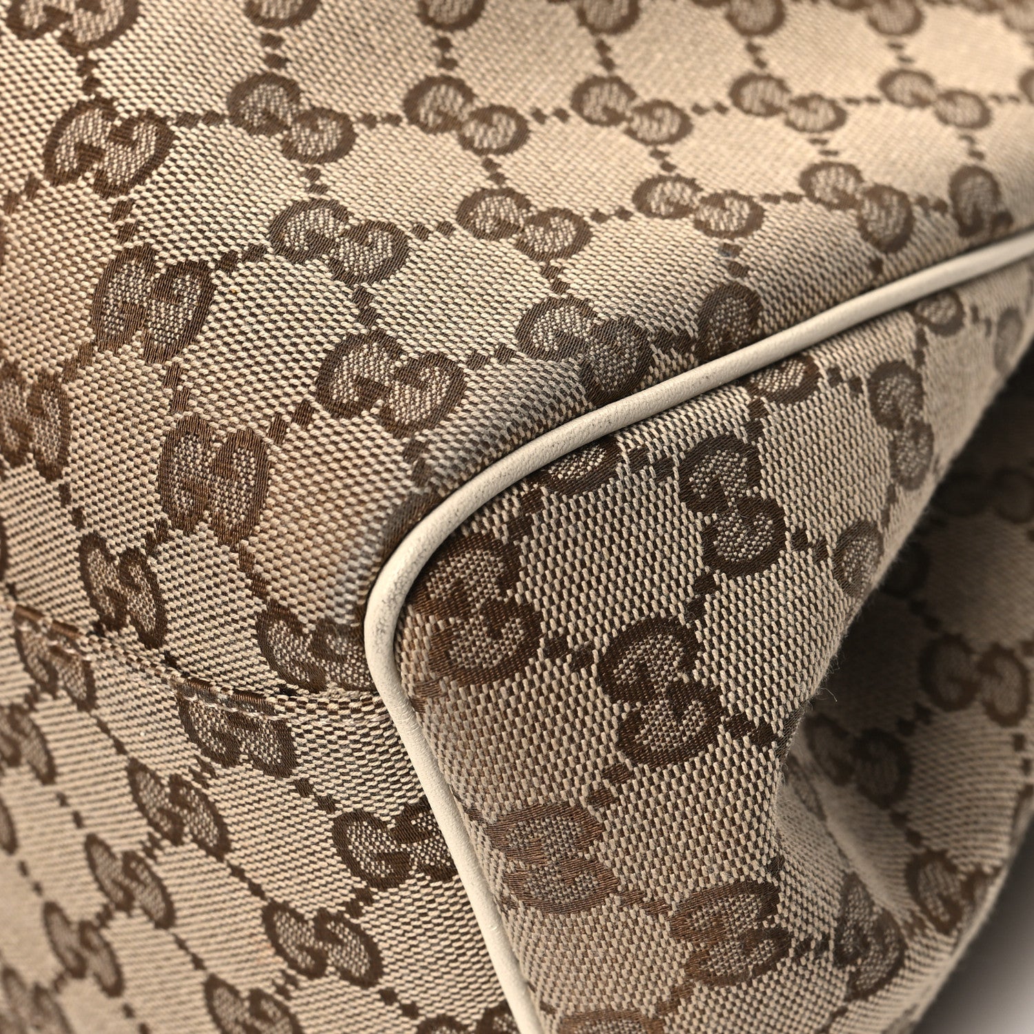 Gucci Monogram Shoulder Bag White 11 of 13