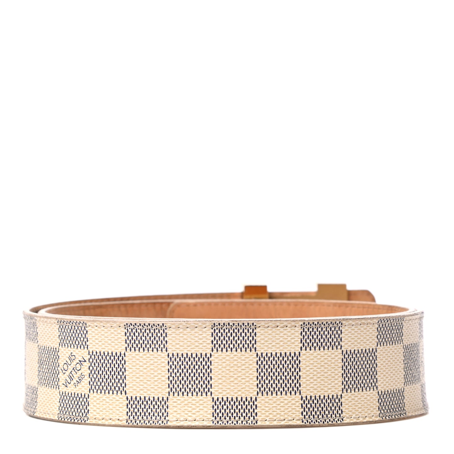 Damier Azur 40mm LV Initiales Belt 85 34