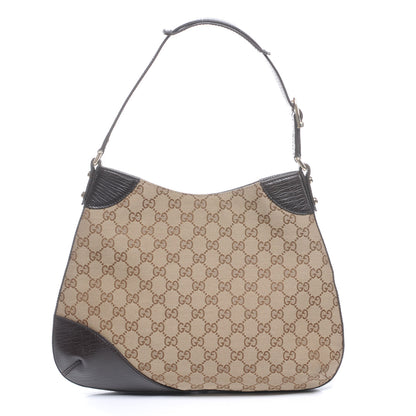 Gucci Monogram Hasler Shoulder Bag Ebony 3 of 7