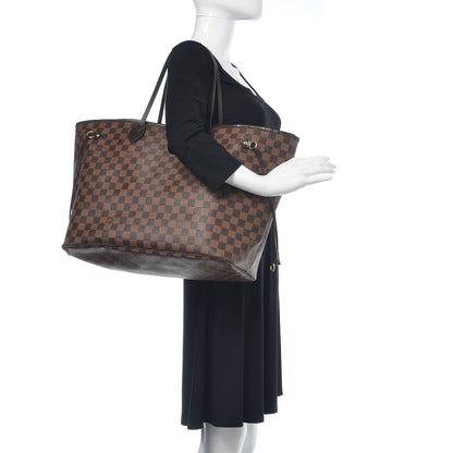 Louis Vuitton Damier Ebene Neverfull GM 2 of 26