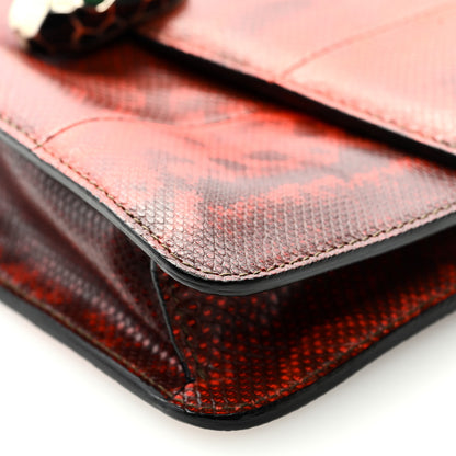 Bulgari Karung Serpenti Forever Small Shoulder Bag Red 9 of 9
