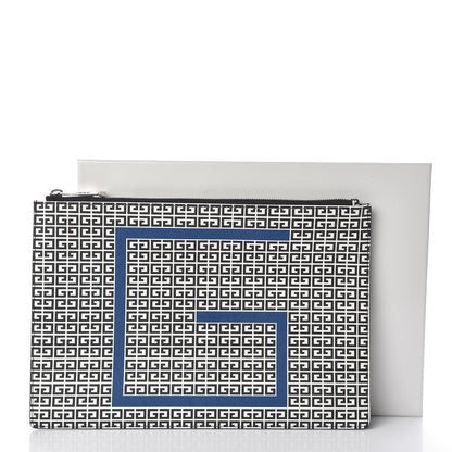 Givenchy Coated Canvas Medium Iconic Print Zip Pouch Multicolor 8 of 8