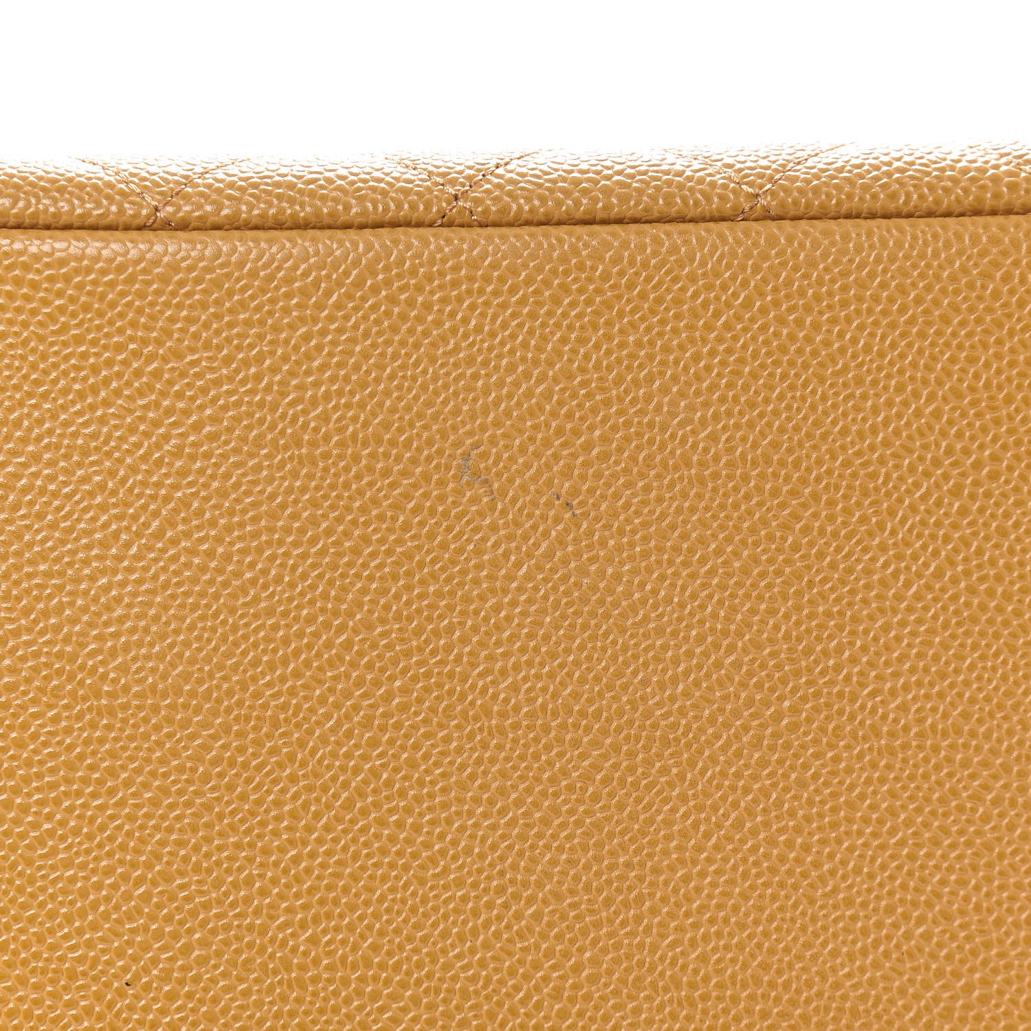 Chanel Caviar Quilted Petit Timeless Shopping Tote PTT Ochre 9 of 10