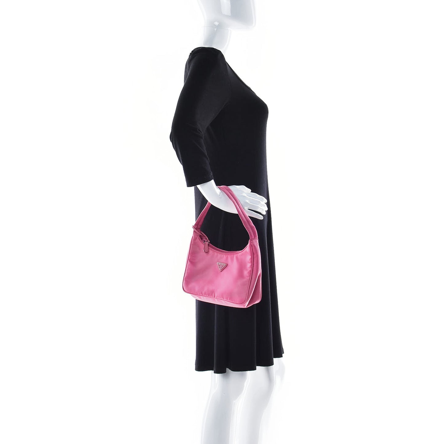 Tessuto Nylon Mini Re-Edition 2000 Bag Begonia