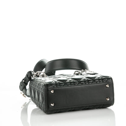 Christian Dior Lambskin Cannage Small Lucky Badges My Lady Dior Black 4 of 6