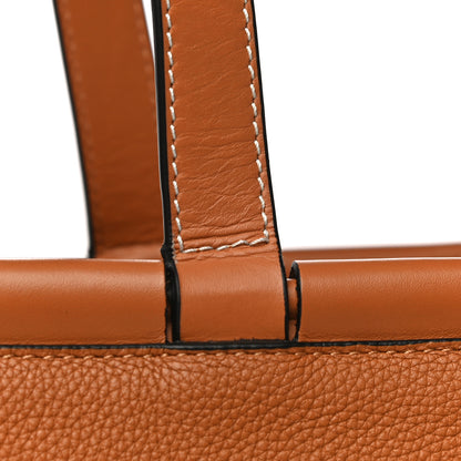 Loewe Grained Calfskin Cushion Tote Tan 21 of 23