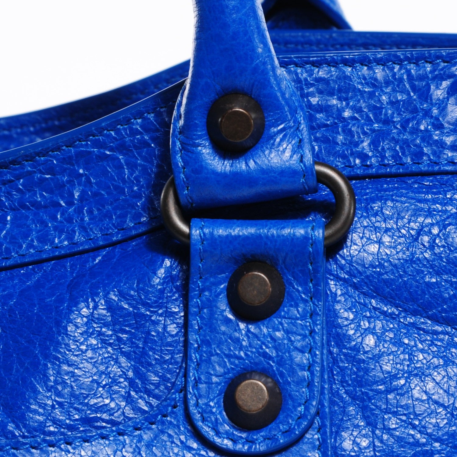 Balenciaga Agneau Classic Hardware City Bleu Lazuli 12 of 14