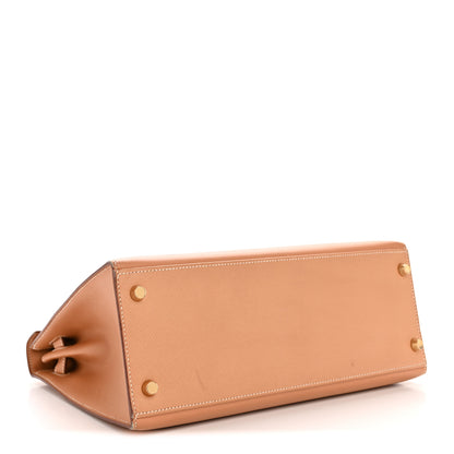 Hermes Courchevel Kelly Sellier 28 Naturelle 4 of 14