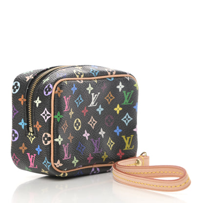 Louis Vuitton Monogram Multicolor Trousse Wapity Black 3 of 8