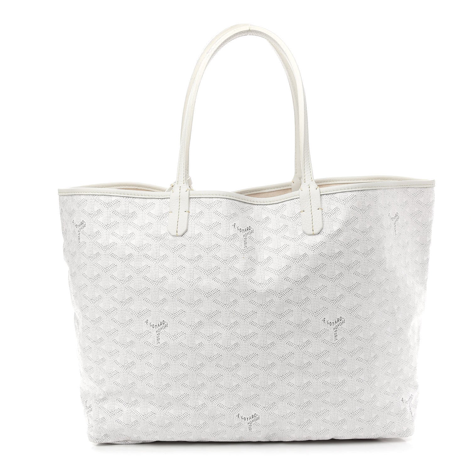 Goyard Goyardine Saint Louis PM White 3 of 10