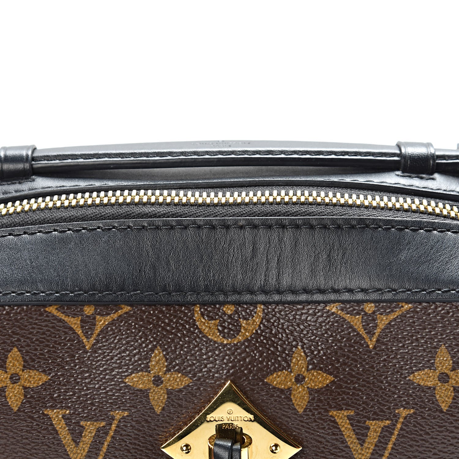 Louis Vuitton Monogram Saintonge Black 8 of 13