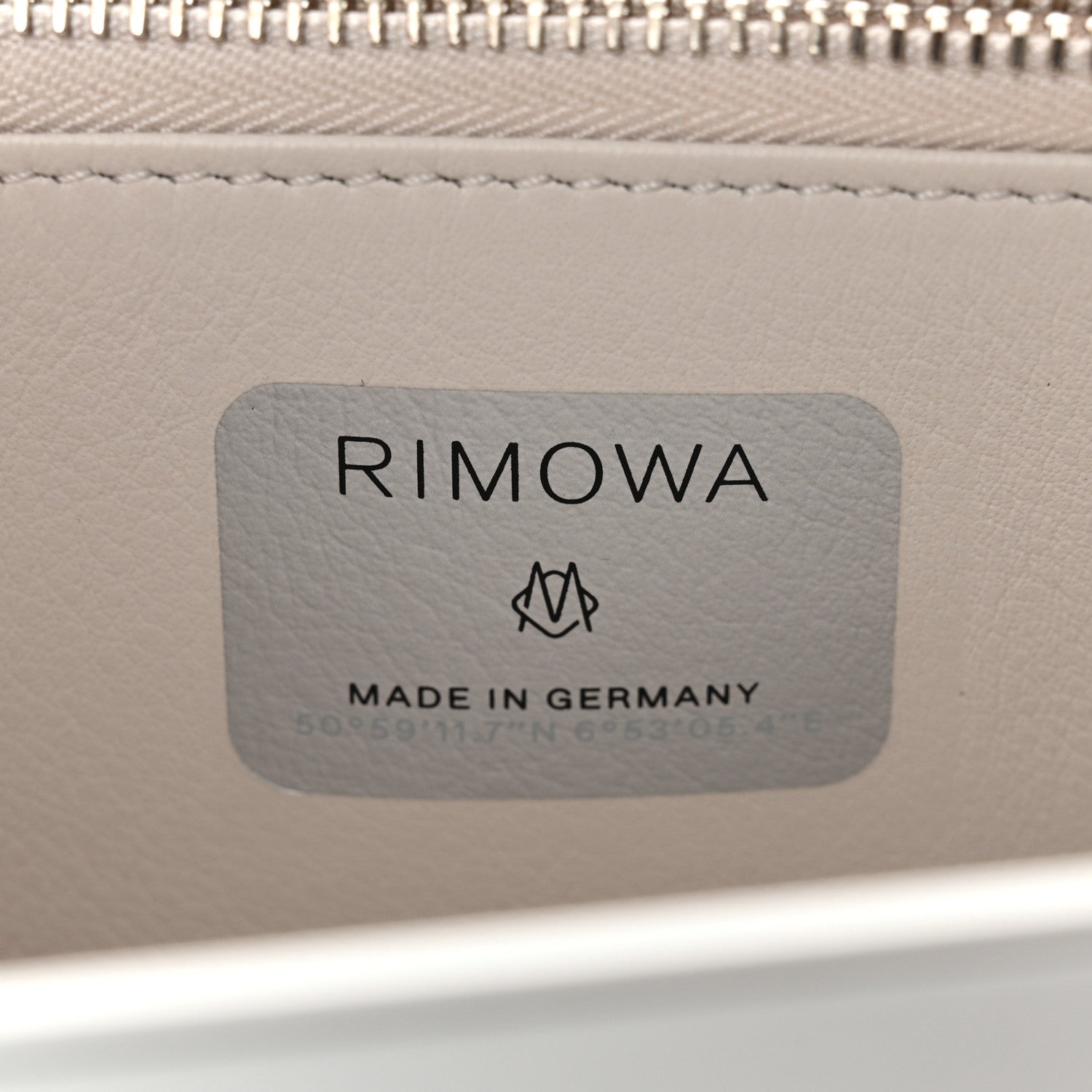 Christian Dior X RIMOWA Aluminum Personal Clutch On Strap Silver 8 of 12