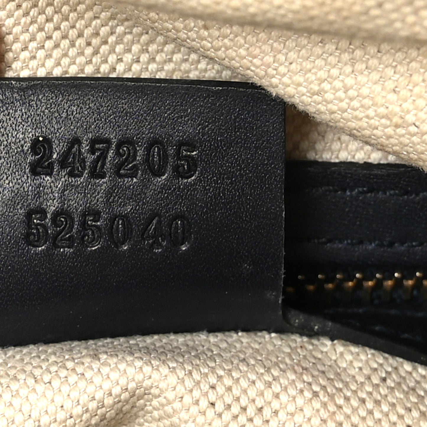 Monogram Selleria Calfskin Vintage Web Medium Boston Beige Blue