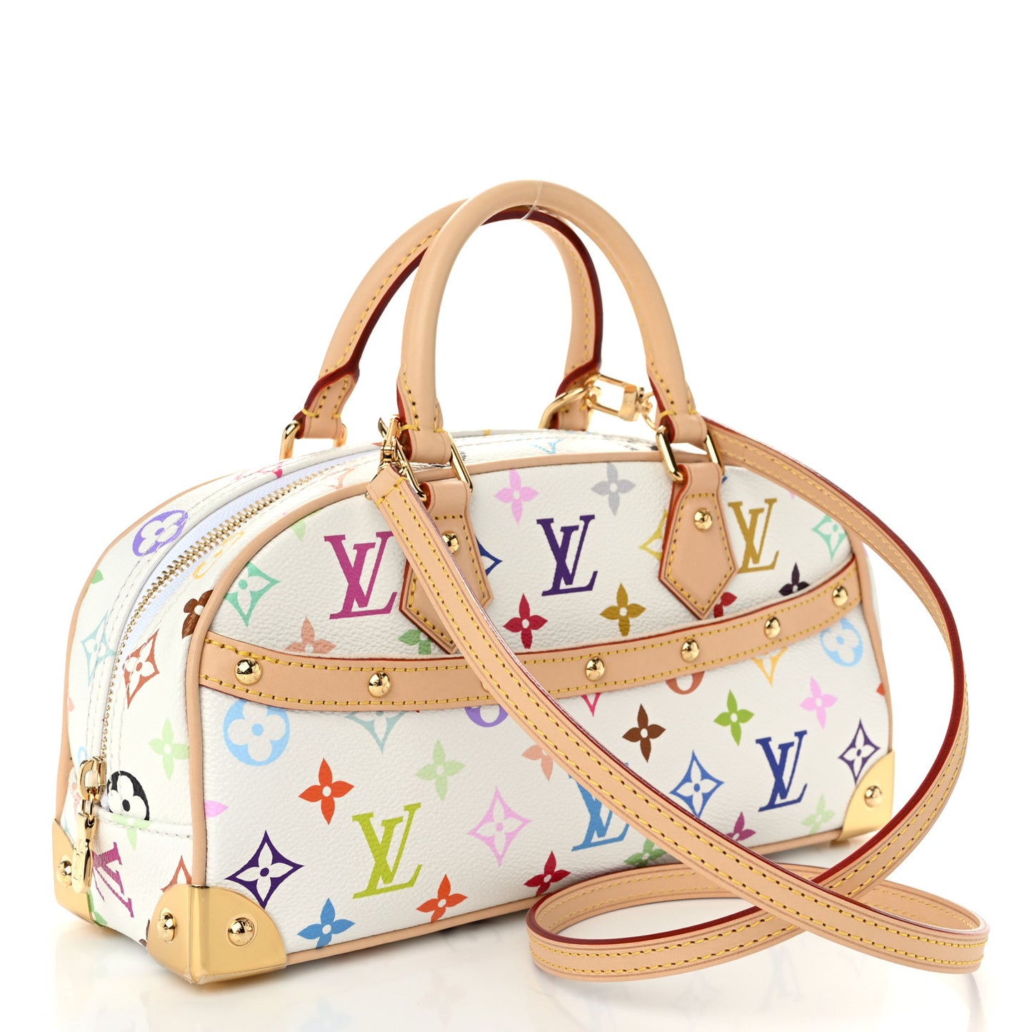 LV x TM Monogram Multicolor East West White