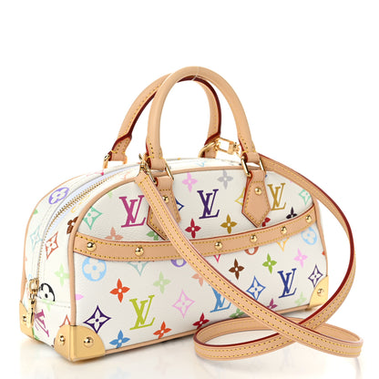 Louis Vuitton LV x TM Monogram Multicolor East West White 3 of 9