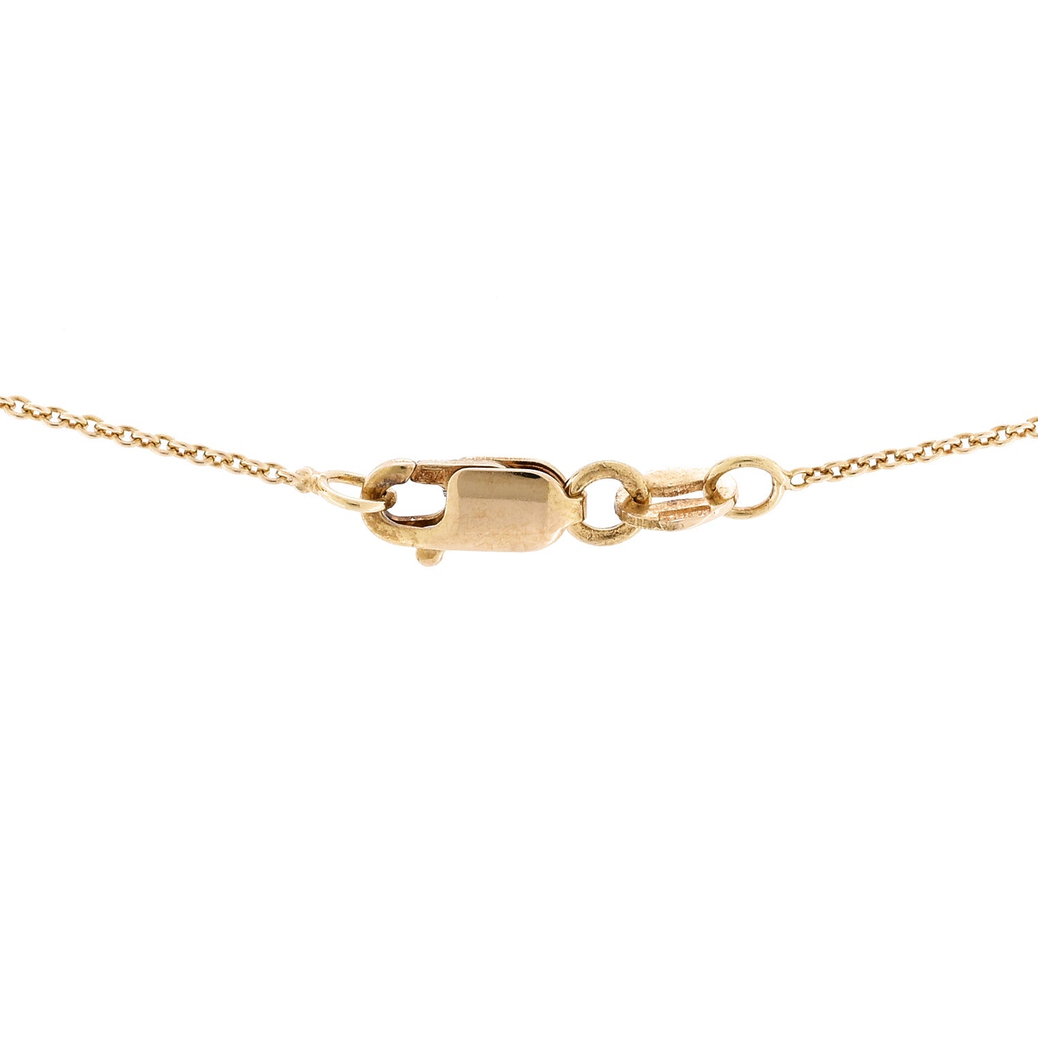 Roberto Coin 18K Yellow Gold Diamond Tiny Treasures Mini Cross Pendant Necklace 5 of 7