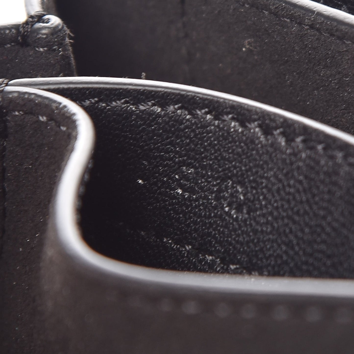 Goatskin Mini GV3 Shoulder Bag Black