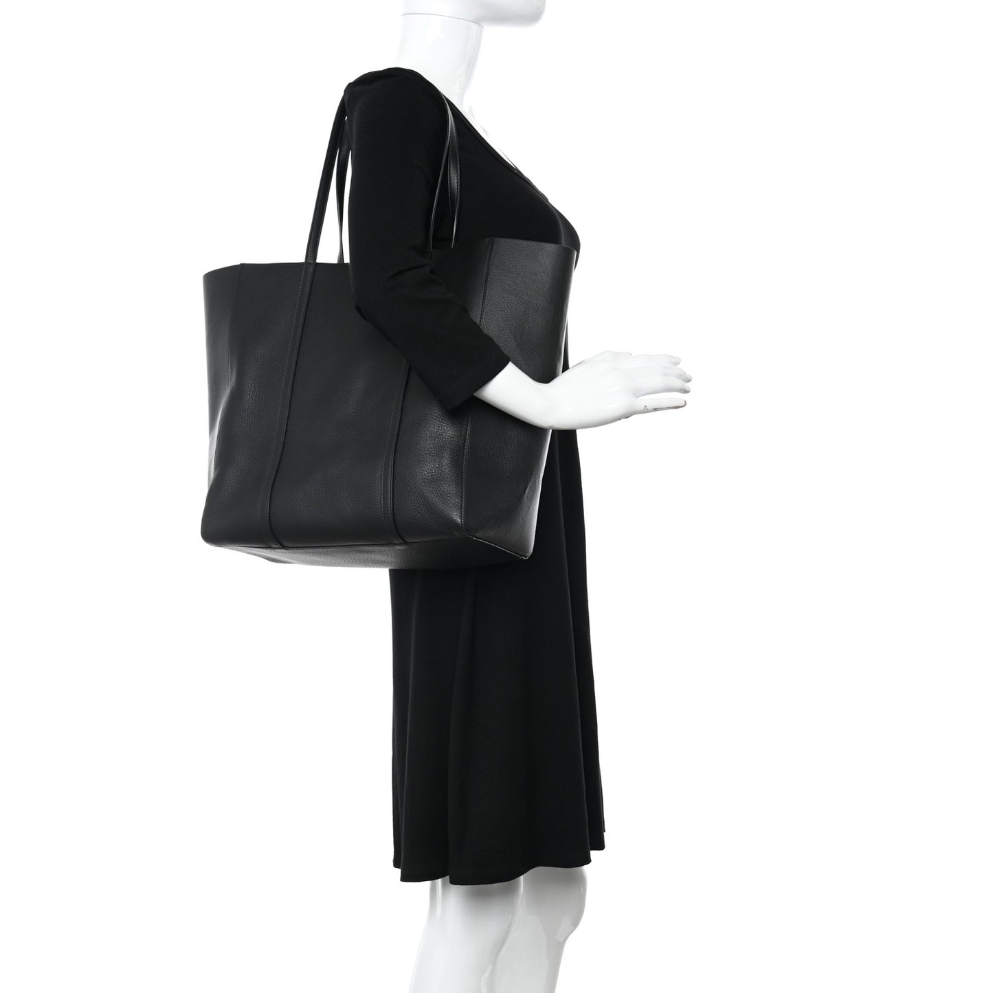 Calfskin Small Everyday Tote Bag Black